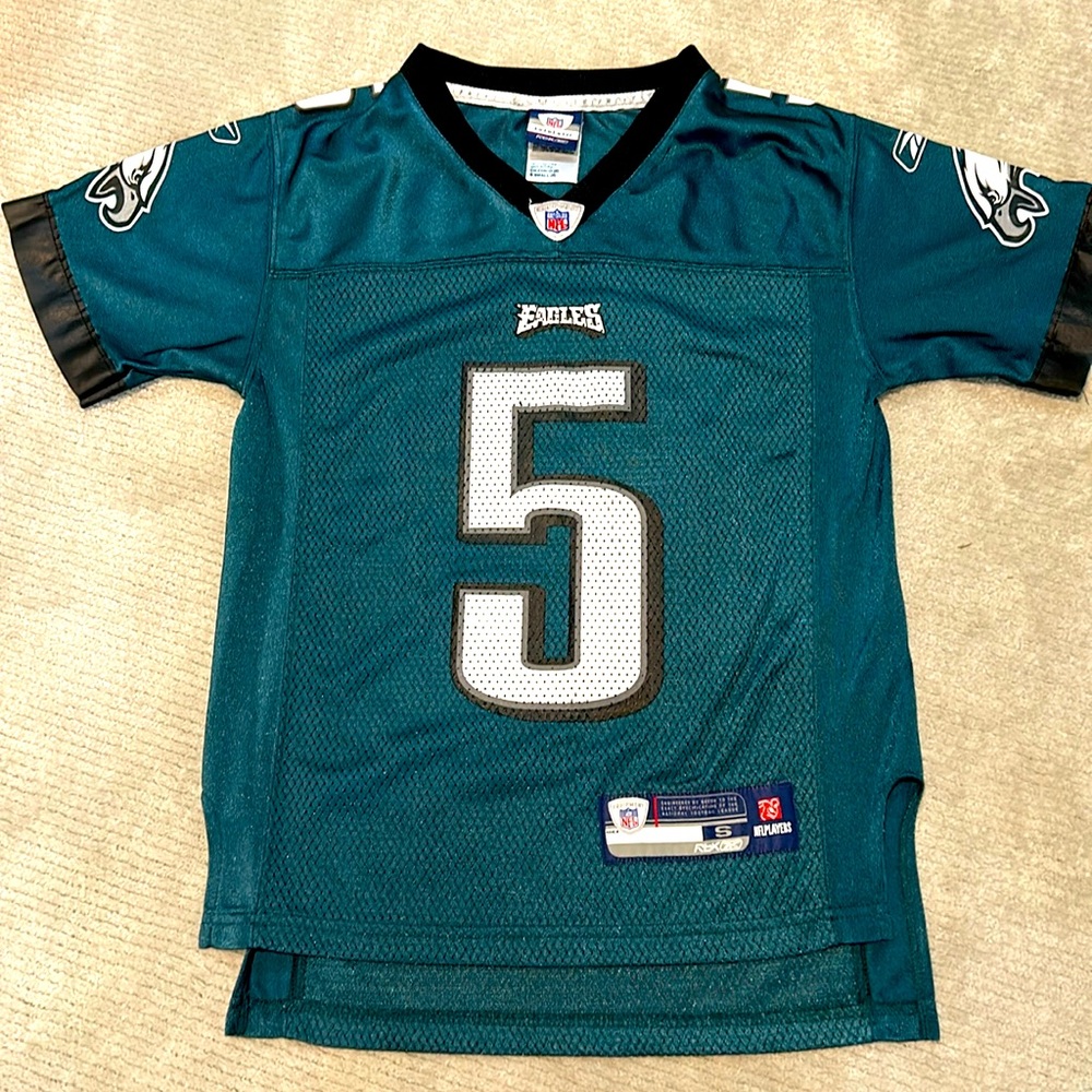 Philadelphia Eagles Black Donovan McNabb Jersey boys #5